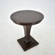 Table basse d'appoint Art Déco des années 1920 et nappe