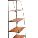 Wire shelf / wall bookcase “Artist” Ikea 1990s