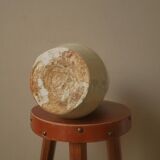 Ceramic vase signature Joseph Talbot La Borne artisanal manufacturing 50s handmade pottery