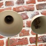 Pair of 50's Aluminor Vintage Lamps