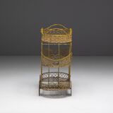 Antique cast iron serving trolley, France, early 20th century
