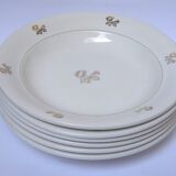 6 Villeroy & Boch soup plates