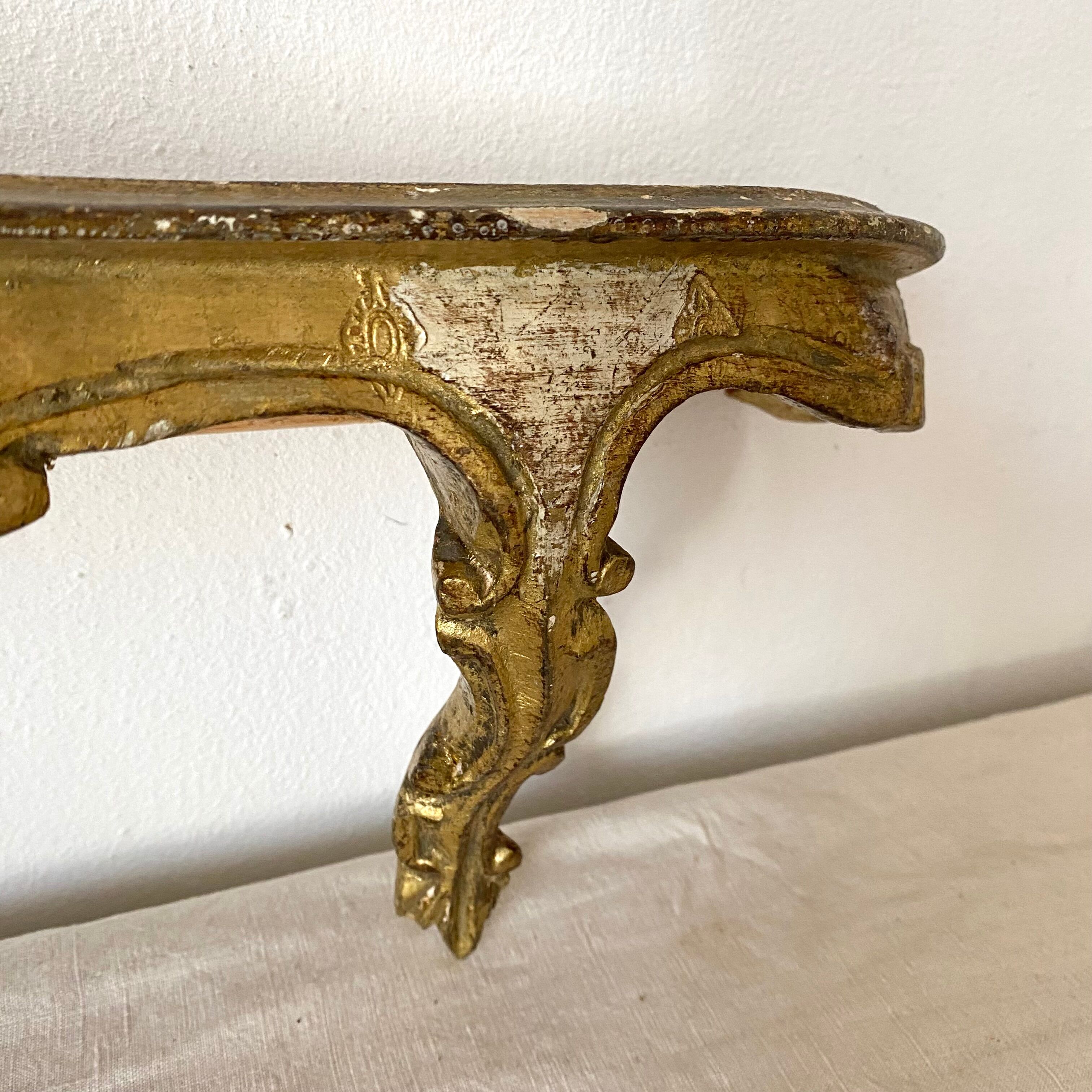 Baroque wall console, Florentine