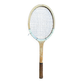 Raquette Tennis Ancienne Bois Sport Vintage #E214