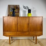 High mid-century modern teak sideboard – 1960s