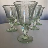 Set of 5 glasses Biot 1960