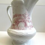 Pichet Cruchon Pot Broc à Crème Lait Porcelaine Cherbourg Style Louis XV