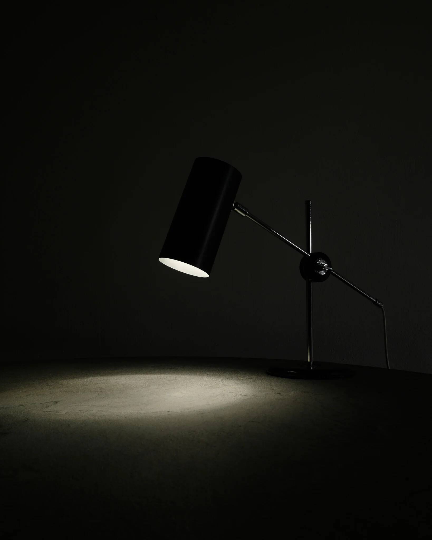 Vintage Swedish Mid Century Anders Pehrson "781B" Desk Table Lamp, 1960s