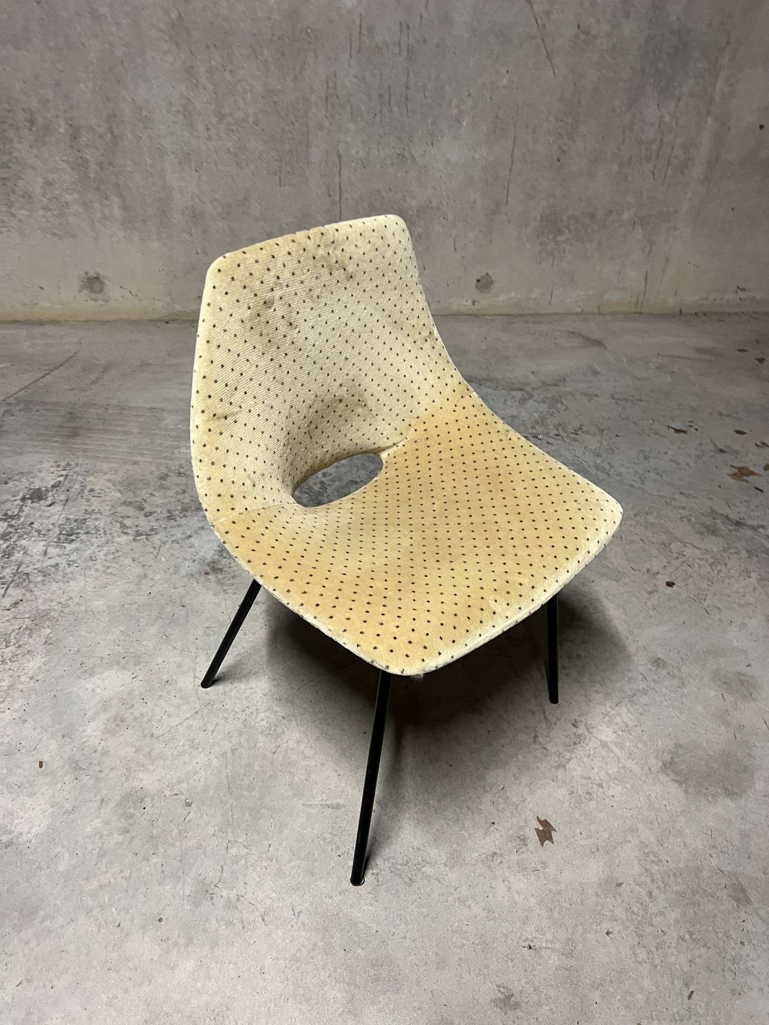Chaise Tonneau, Amsterdam Pierre Guariche Steiner 1950