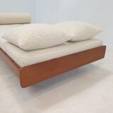 Teak Daybed with Cushions and Bolster, 1960s