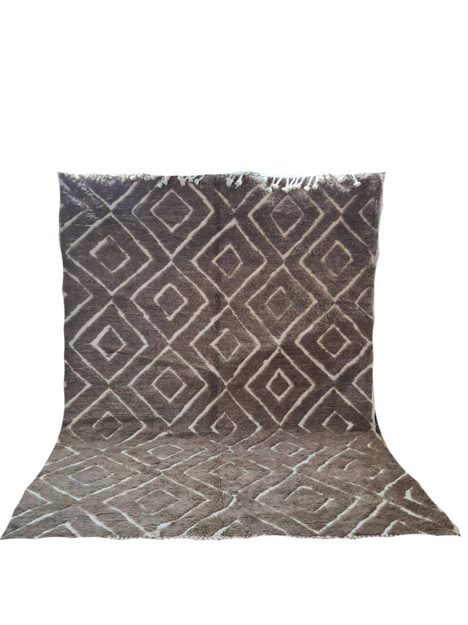 Berber mrirt handmade wool rug 300 X 200 CM