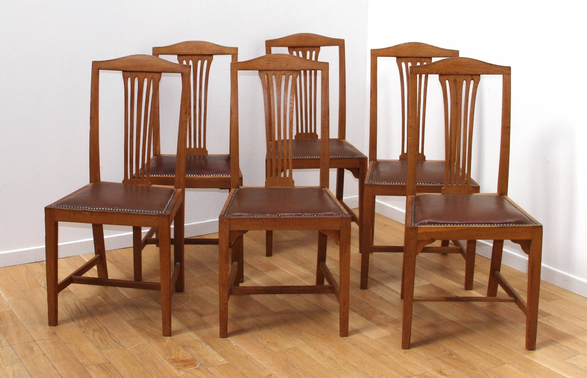 Set of 6 Chippendale Dining Chairs