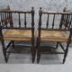 paire de fauteuils de coin