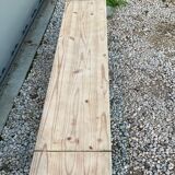 Sanded farm bench