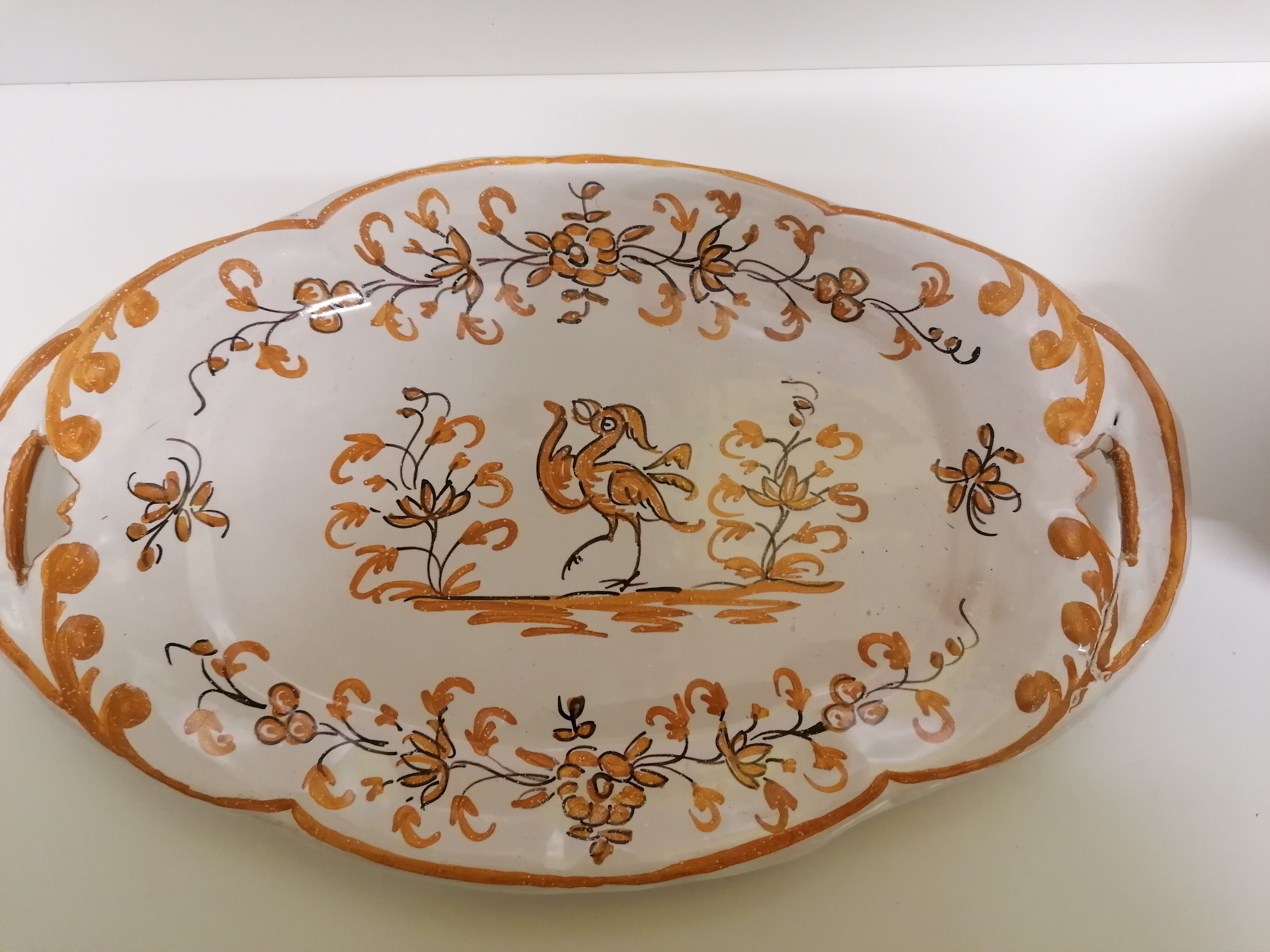 Soupière décor Moustier