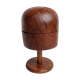 Forme à chapeau en bois ancienne sur pied, 1900, 29 cm