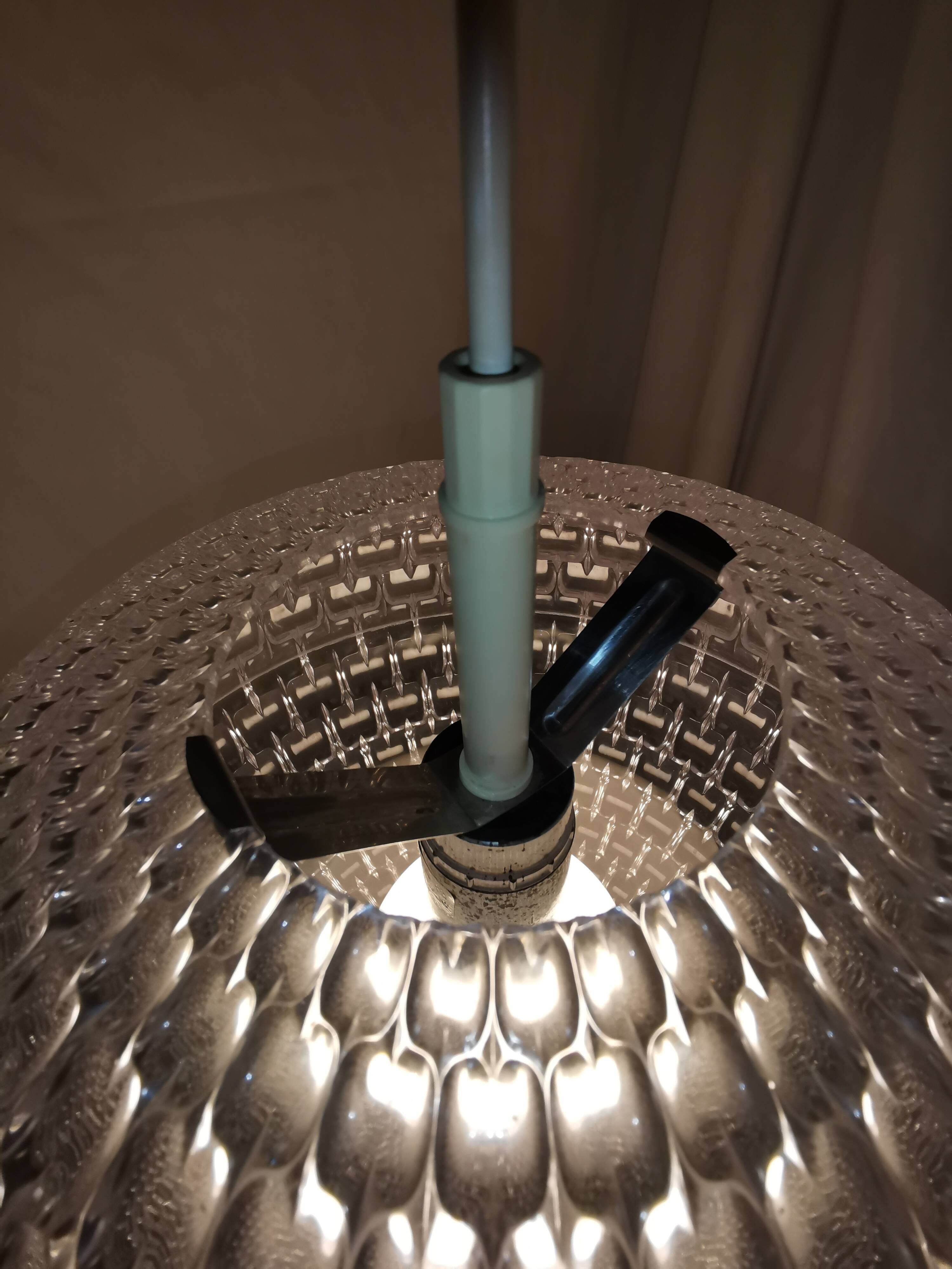 Aloys Gangkofner pendant light for Erco, Germany, Space Age, 1970.