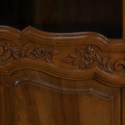 Walnut Display Cabinet, Louis XV Style – Late 19th Century