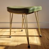 Tabouret vintage pied eiffel