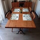 Table bistrot en chêne