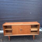 Vintage sideboard 4 sliding doors
