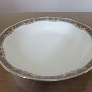 Hollow dish " jean boyer " limoges porcelain, floral pattern 20 years