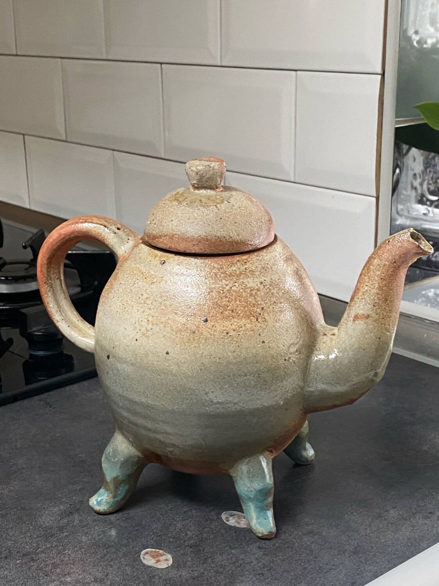 Jean Guillaume stoneware teapot