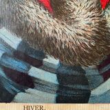 Paintings pendant of chromolithographs 1900