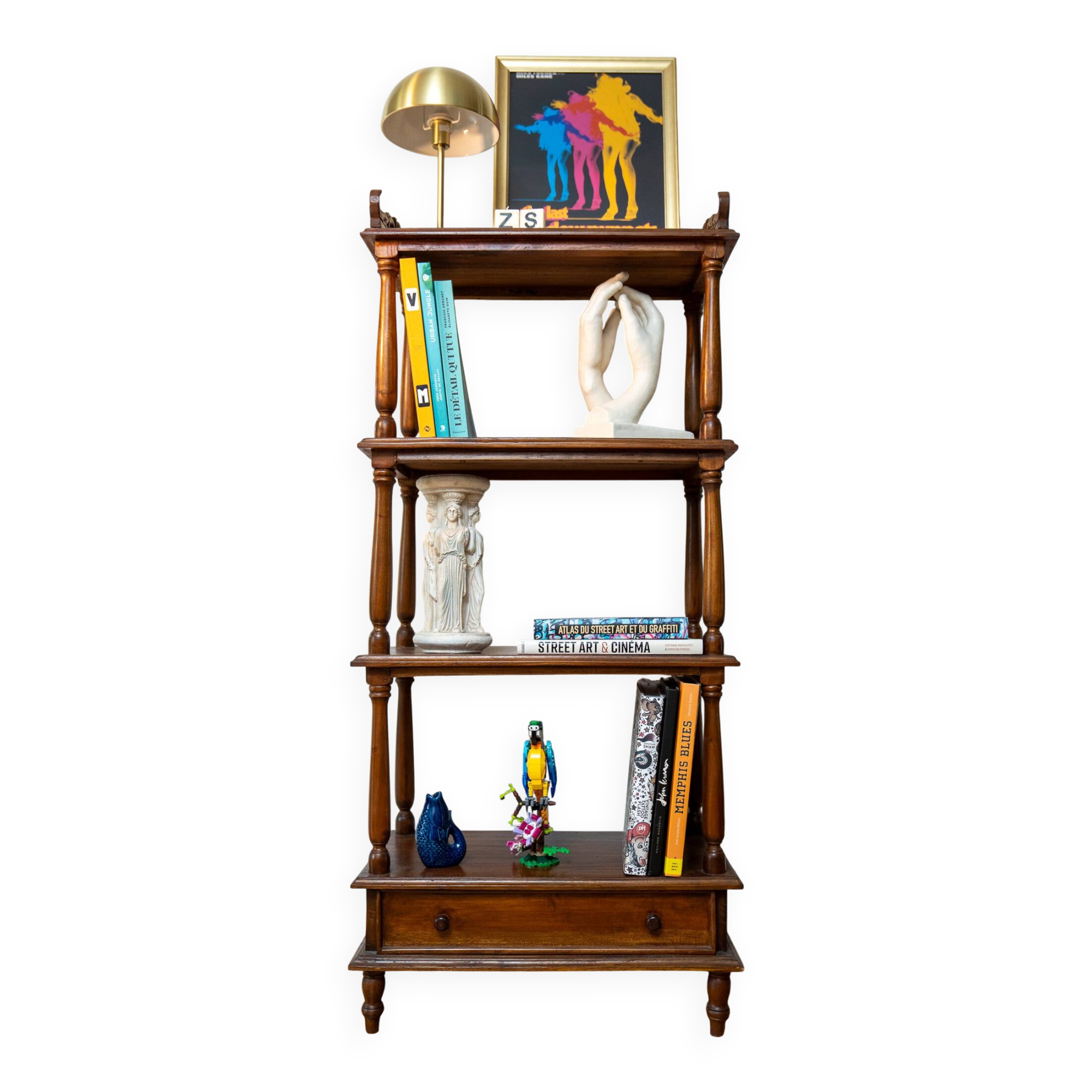 Shelf - Antique 19th Century Bookcase