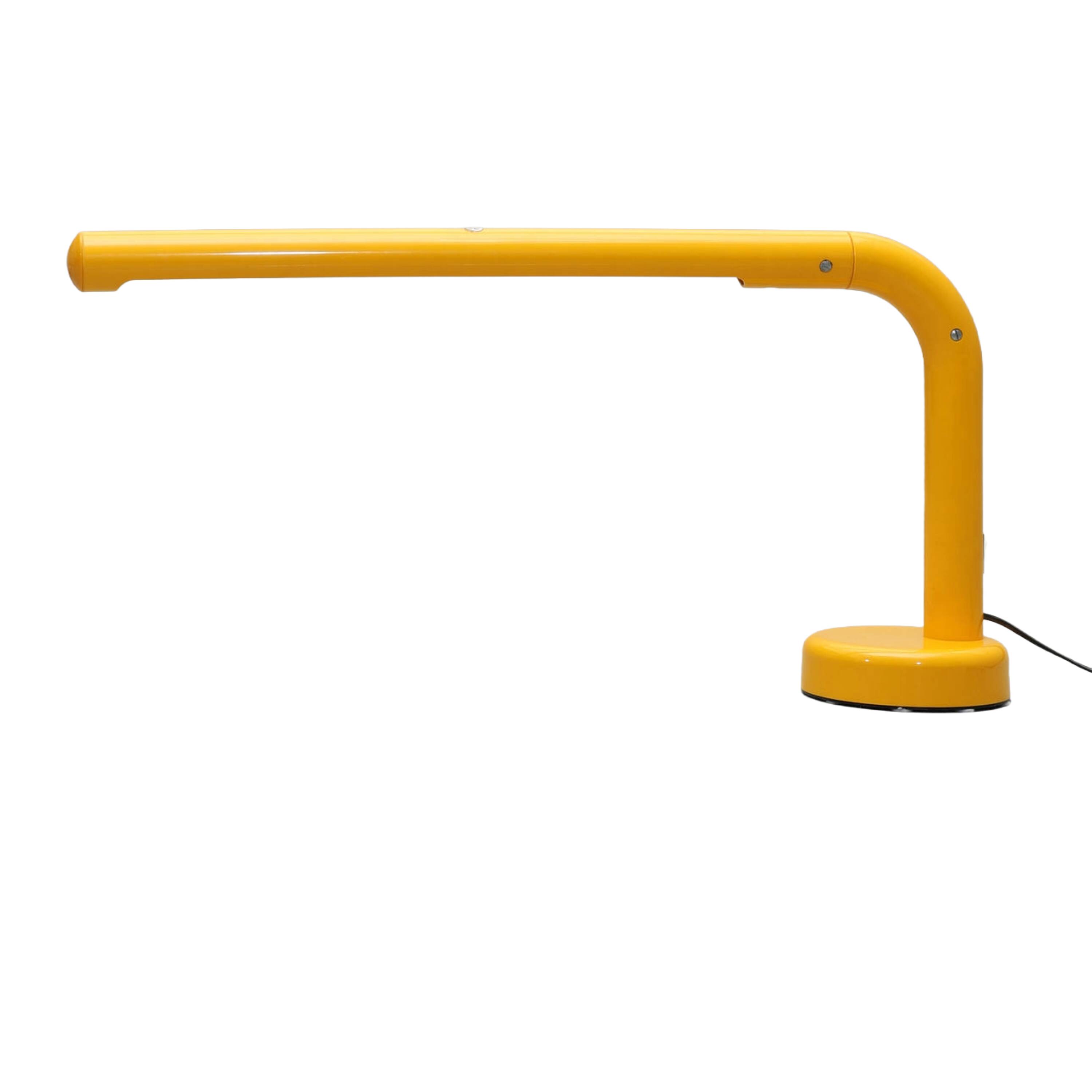 "Tuben Lamp" desk lamp in yellow – Anders Pehrson - Ateljé Lyktan – Sweden