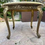 Marble top coffee table