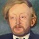 Oil portrait of the writer Fernand Fleuret 92x73cm
