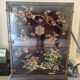 Meuble chinois laqué ancien décor oiseaux – cabinet asiatique