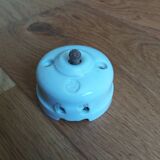 Old porcelain and wood switch
