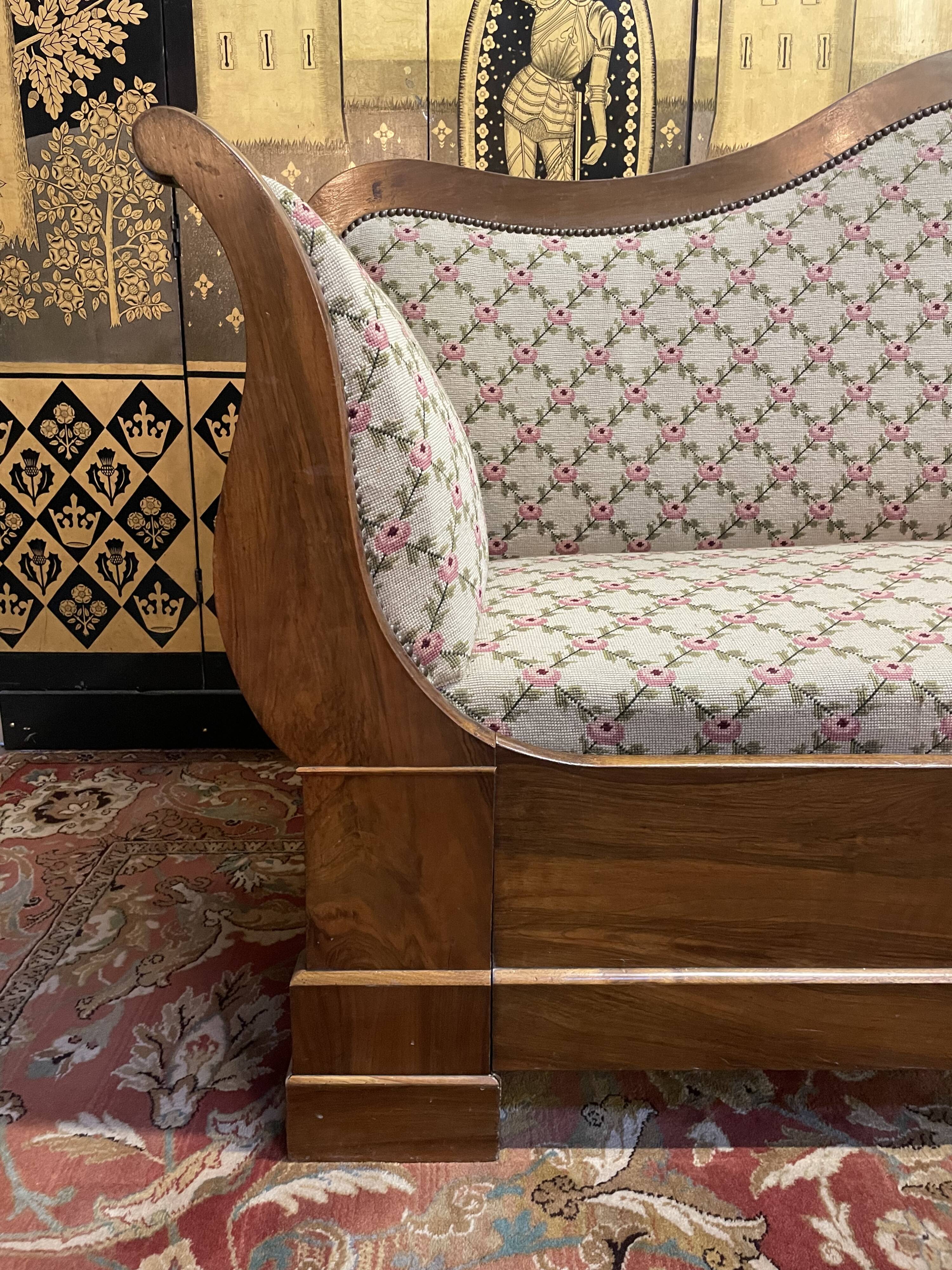 Louis Philippe period sofa - bench