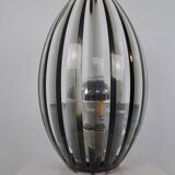 Slatted plexiglass wall light