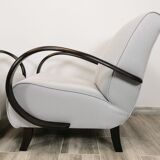 Restored armchairs by Jindrich Halabala