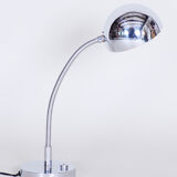 Chrome table lamp, newly electrified, designer M. Prokop, Czechia, 1920s