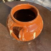 Jarre poterie en terre cuite ancienne