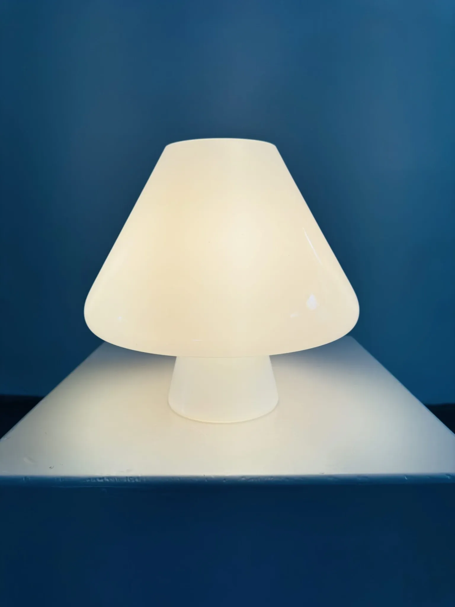 Murano Table Lamp By Venini, Italy, 1970S