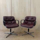 Fauteuils de bureau Charles Pollock