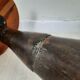Pair of industrial stools foot in copper metal
