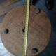 Gueridon, turned wooden side table