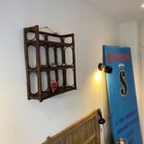 Rattan shelf