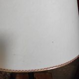 Living room lamp in gilded and black bronze