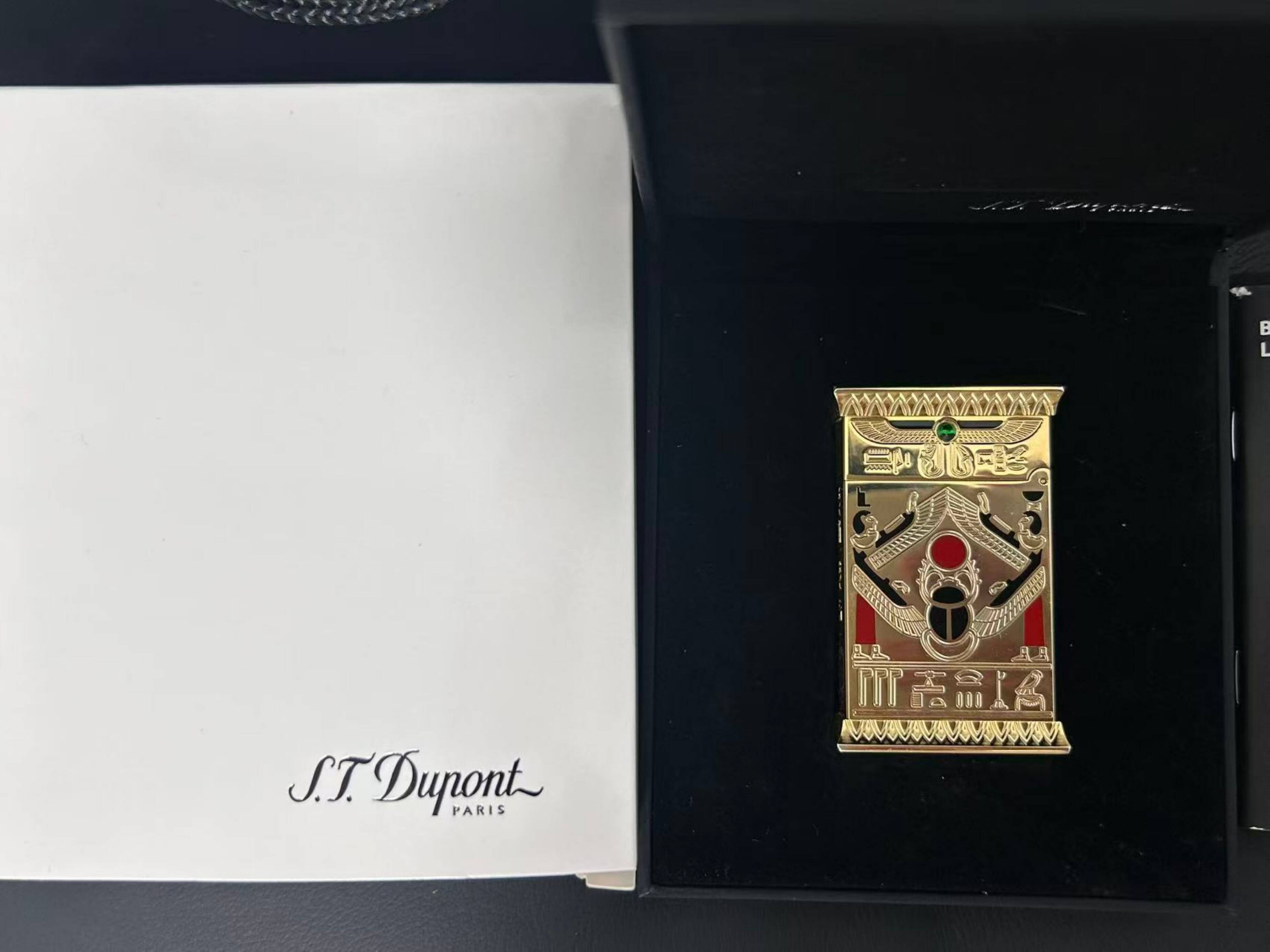 S.T. Dupont - Pharaoh - Lighter - Gold-plated