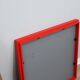 1970s Anna Castelli Ferrieri for Kartell Mod. 4727 Red Mirror