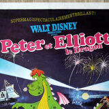 Original movie poster "Peter and Elliott the Dragon"