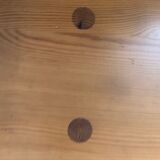 Scandinavian wooden bench