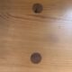 Scandinavian wooden bench